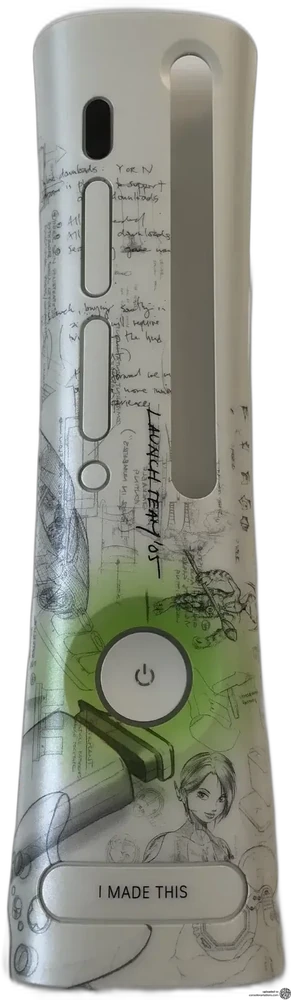 Microsoft Xbox 360 Launch Team '05 "I Made This" Faceplate