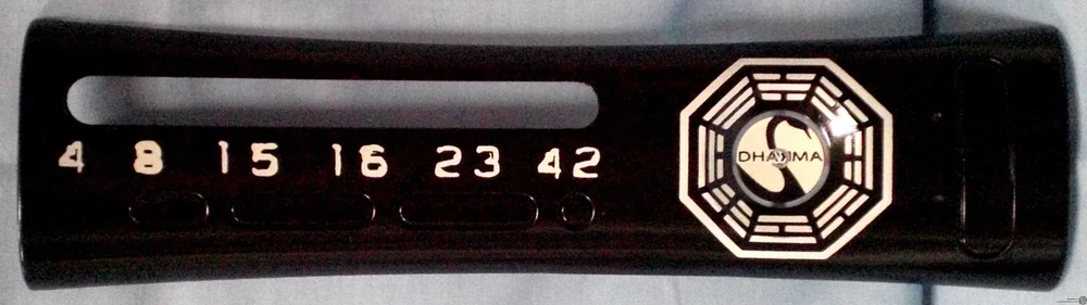 Microsoft Xbox 360 Lost Dharma Initiative & The Numbers Faceplate