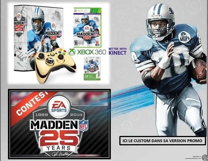 Microsoft Xbox 360 Madden 25th Anniversary