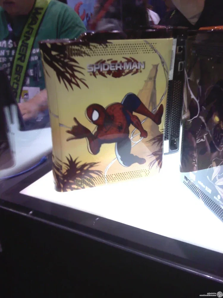 Microsoft Xbox 360 Marvel - Spiderman Shattered Dimensions Console #1 Faceplate