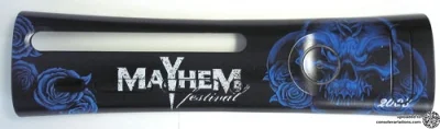 Microsoft Xbox 360 Mayhem Festival 2008 Faceplate