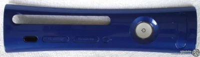 Microsoft Xbox 360 Metallic Blue Faceplate