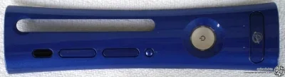 Microsoft Xbox 360 Metallic Blue Pelican Faceplate