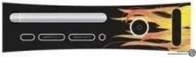 Microsoft Xbox 360 Microsoft Flames - Fuego Faceplate