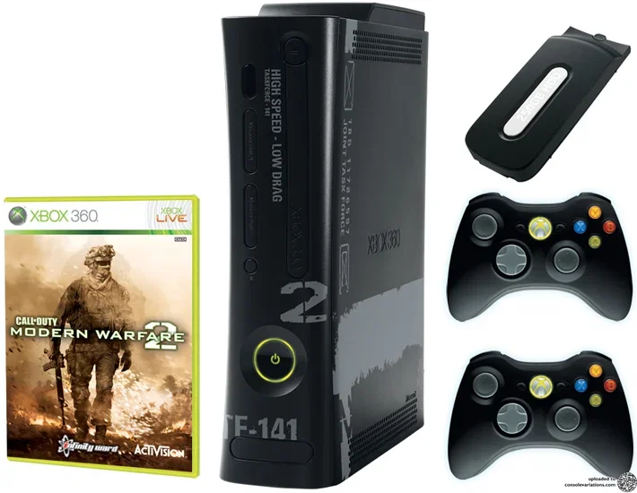 Microsoft Xbox 360 Microsoft OEM Call of Duty -Modern Warfare 2 Consol Faceplate