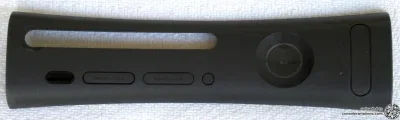 Microsoft Xbox 360 Microsoft OEM Elite Black Faceplate
