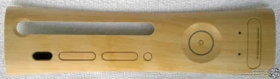 Microsoft Xbox 360 Microsoft Pale Wood Faceplate