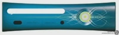 Microsoft Xbox 360 Microsoft Prototype - Hot Rod Blue Faceplate