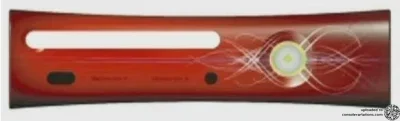 Microsoft Xbox 360 Microsoft Prototype - Hot Rod Red Faceplate