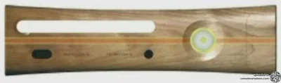Microsoft Xbox 360 Microsoft Prototype - Woody Brown Faceplate