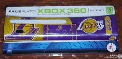Microsoft Xbox 360 NBA Los Angeles Lakers Faceplate