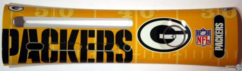 Microsoft Xbox 360 NFL Green Bay Packers Faceplate