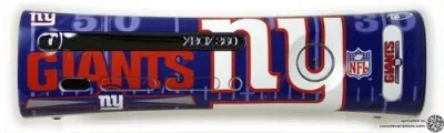 Microsoft Xbox 360 NFL New York Giants Faceplate
