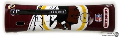 Microsoft Xbox 360 NFL Washington Redskins Faceplate