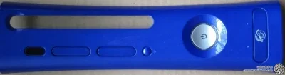Microsoft Xbox 360 Pelican blue Faceplate