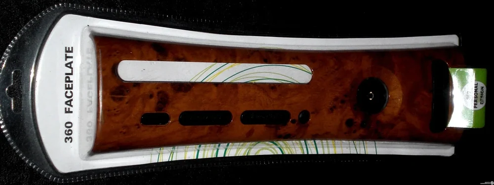 Microsoft Xbox 360 Pelican Burl Wood Faceplate