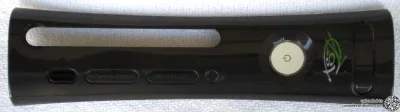 Microsoft Xbox 360 Pelican TSZ Metallic Black Faceplate
