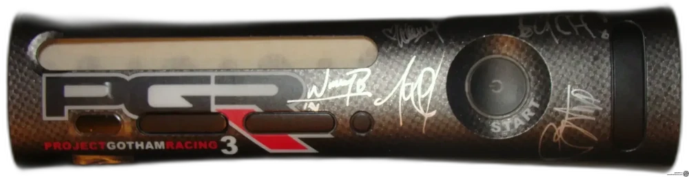 Microsoft Xbox 360 PGR3 Bizarre Creations Team 2 Faceplate