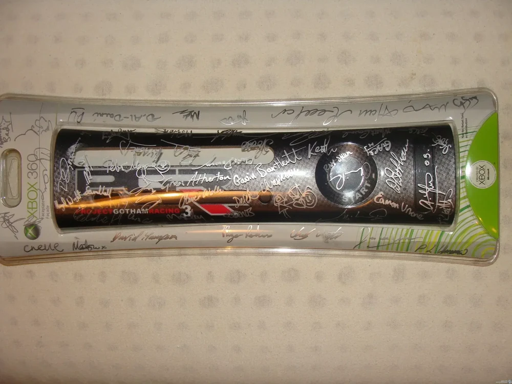 Microsoft Xbox 360 PGR3 Bizarre Creations Team Faceplate