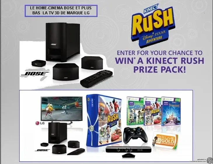 Microsoft Xbox 360 Rush Kinect