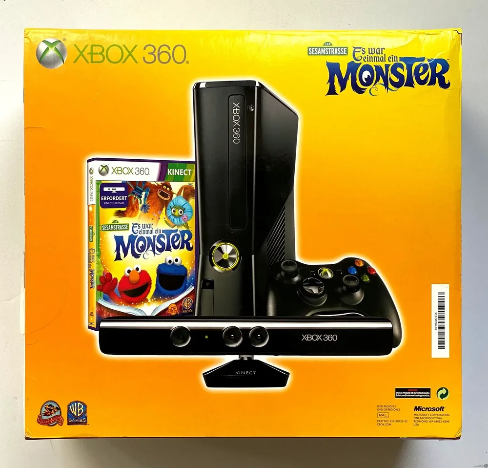 Microsoft Xbox 360 S Seasame Street Once Upon a Monster Bundle (EU)