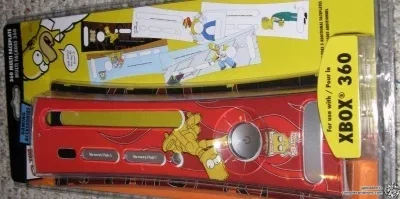 Microsoft Xbox 360 Simpsons with inserts Faceplate