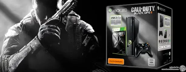 Microsoft Xbox 360 Slim Call of Duty Black Ops II Bundle