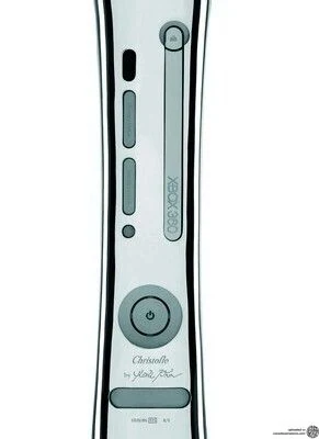 Microsoft Xbox 360 Solid Silver Faceplate