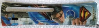 Microsoft Xbox 360 Superman Returns Blue Faceplate