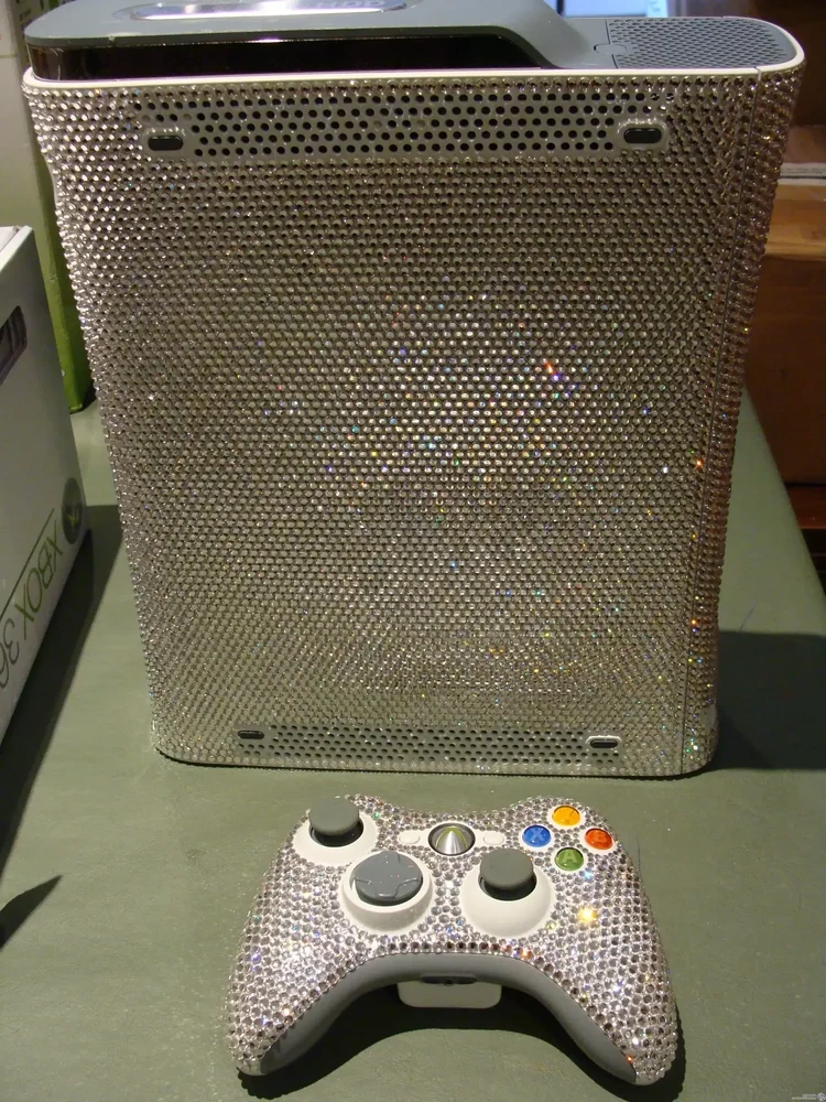 Microsoft Xbox 360 Swarovski Crystal