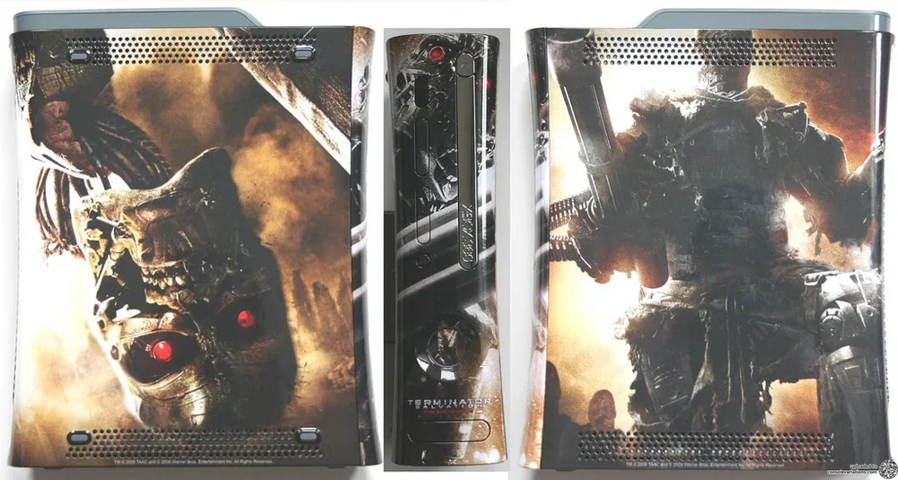 Microsoft Xbox 360 Terminator Salvation Official Console Faceplate