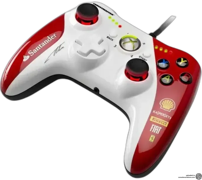 Microsoft Xbox 360 Thrustmaster GPX LightBack Ferrari F1 Controller