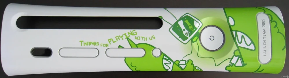 Microsoft Xbox 360 UK Launch Team Monsters Faceplate