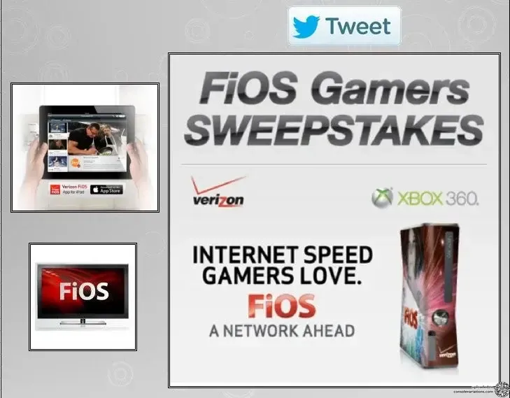 Microsoft Xbox 360 Verizon Fios