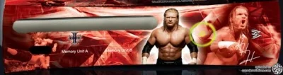 Microsoft Xbox 360 WWE - Triple H Faceplate