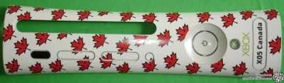 Microsoft Xbox 360 X05 Canada - Maple Leaves Faceplate