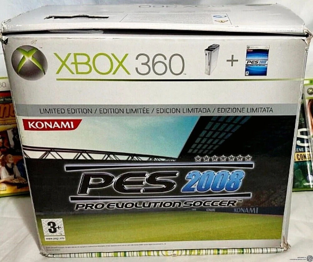 Microsoft Xbox 360 Pro Evolution Soccer 2008 Pack