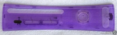 Microsoft Xbox 360 XCM Amethyst Clear Faceplate