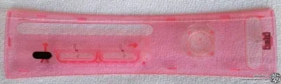 Microsoft Xbox 360 XCM Romantic Pink Clear Faceplate