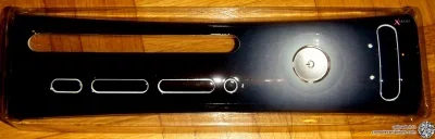 Microsoft Xbox 360 Xskinz Black with White Burst Faceplate
