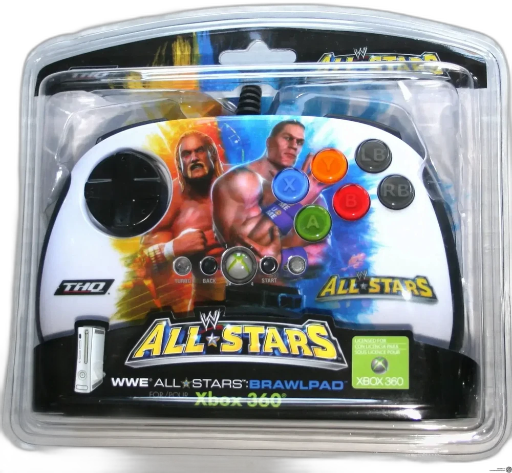 WWE All Stars Brawlpad Xbox 360 Controller
