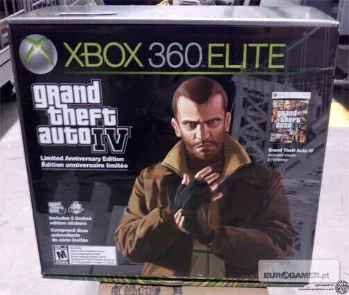 Microsoft Xbox 360 Elite Grand Theft Auto IV Bundle