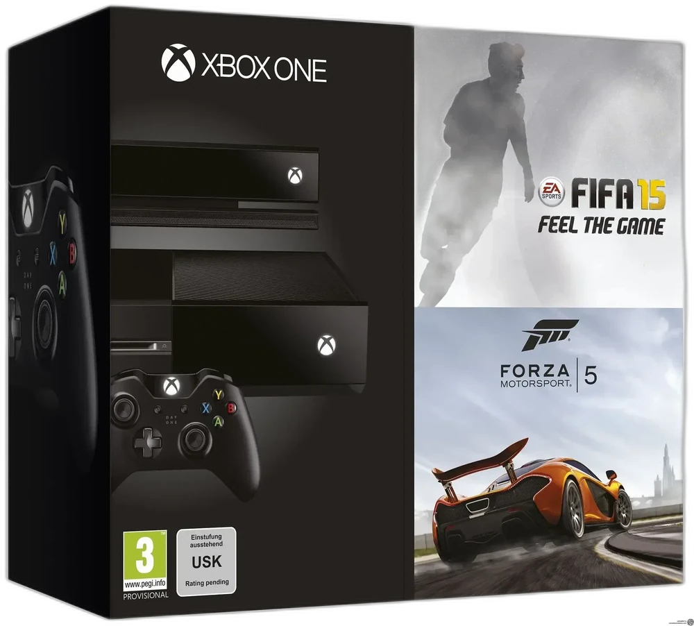 Microsoft Xbox One Fifa 15 + Forza 5 Bundle