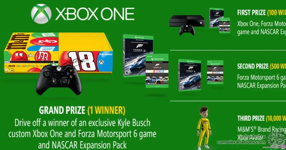 Microsoft Xbox One M&M's