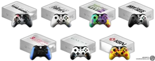 Microsoft Xbox One PAX 2015 controllers