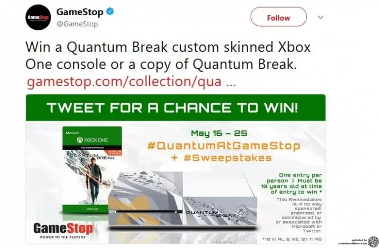 Microsoft Xbox One Quantum Break