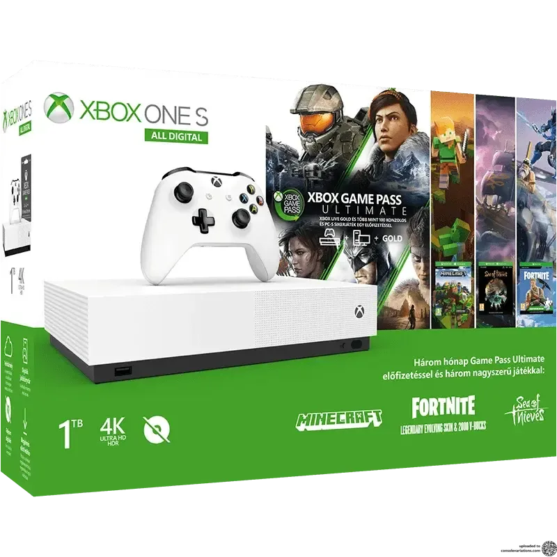 Microsoft Xbox One S All Digital Console Ultimate Game Pass Bundle