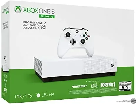 Microsoft Xbox One S - All Digital Edition 2019 Holiday Bundle