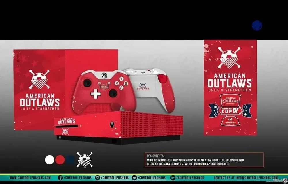 Microsoft Xbox One S American Outlaw