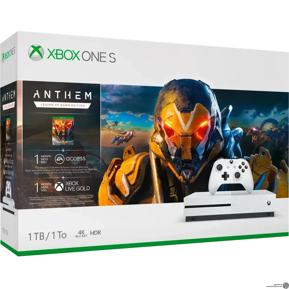 Microsoft Xbox One S Anthem Bundle